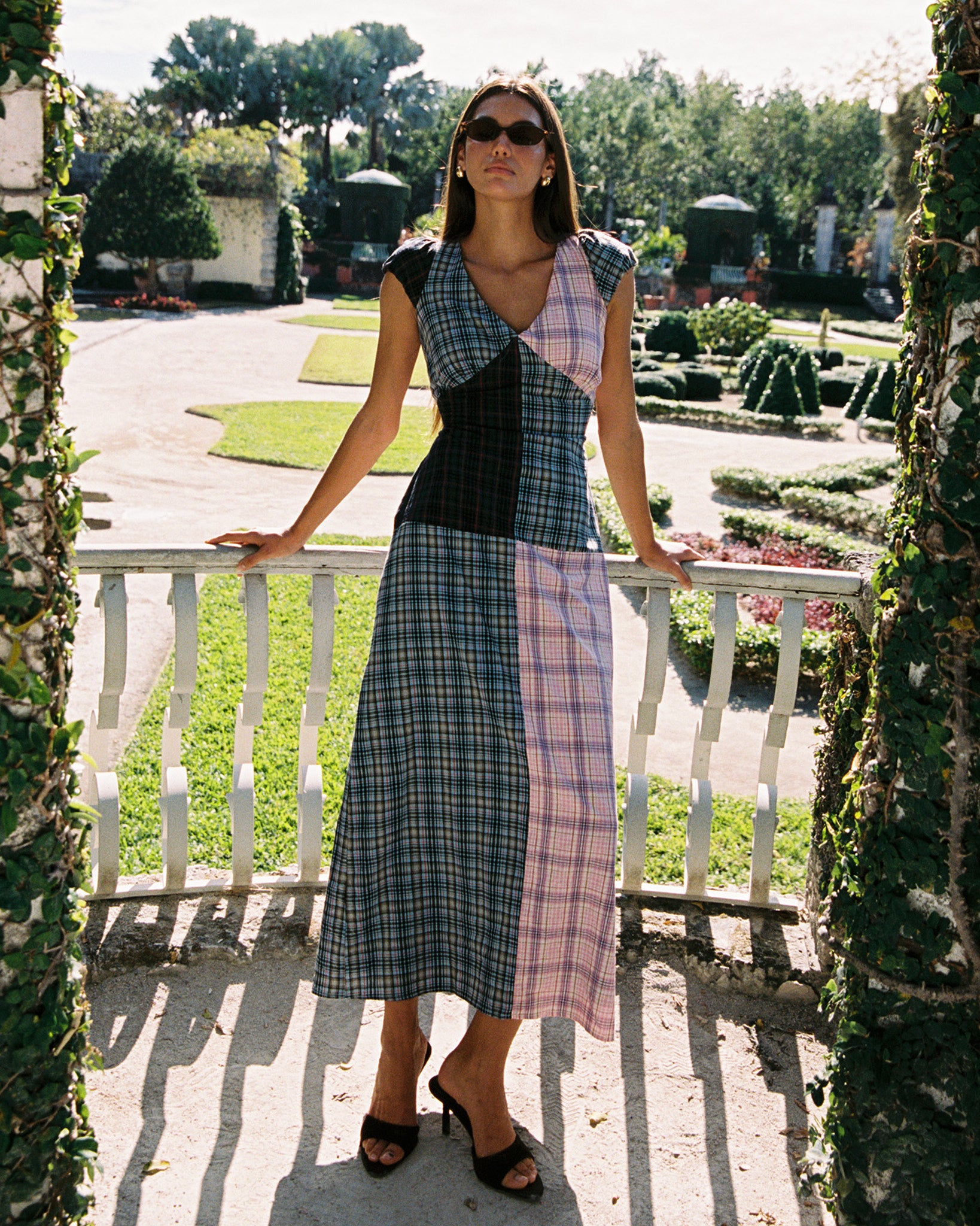 patchwork dress women Madewell Gets Into Upcycling With a Capsule of Dresses by La Runion Total length Women Casual Printed Multi Patchwork
