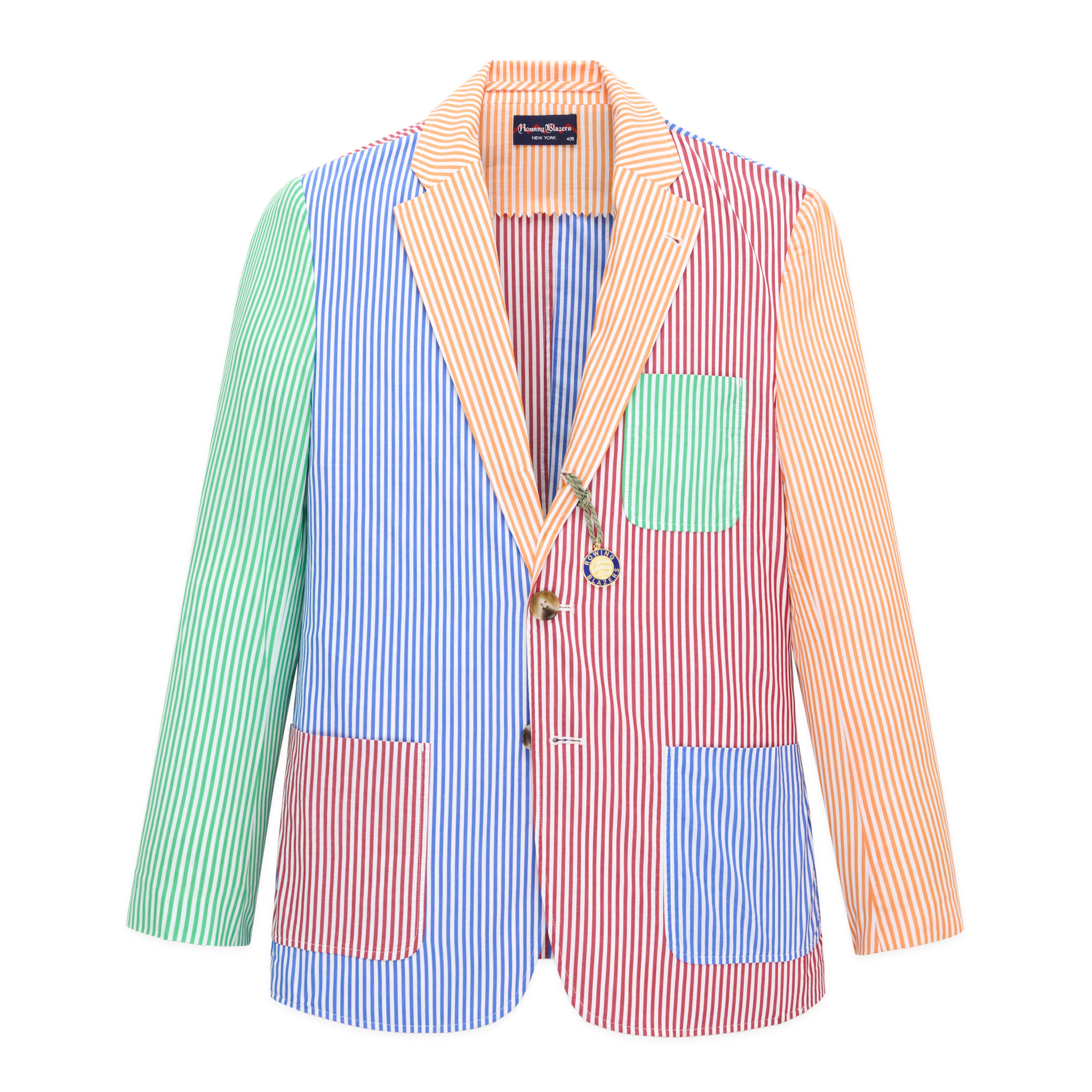 Men's Fun Stripe Ripley Blazer Classic Fun Stripe – Rowing Blazers