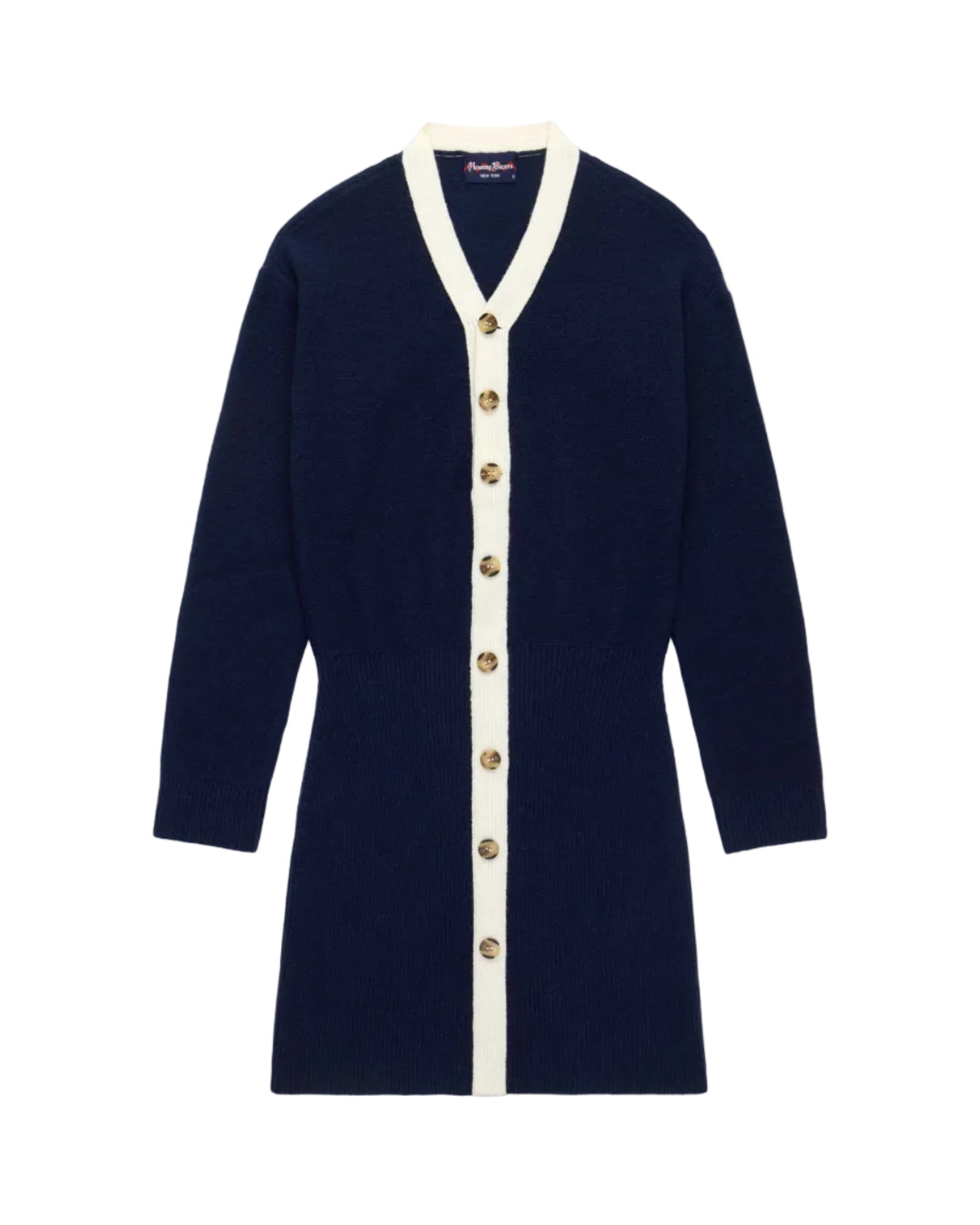Women's Cardigan Sweater Dress Navy - Navy / M Women's Cardigan Sweater Dress Navy - Navy / M