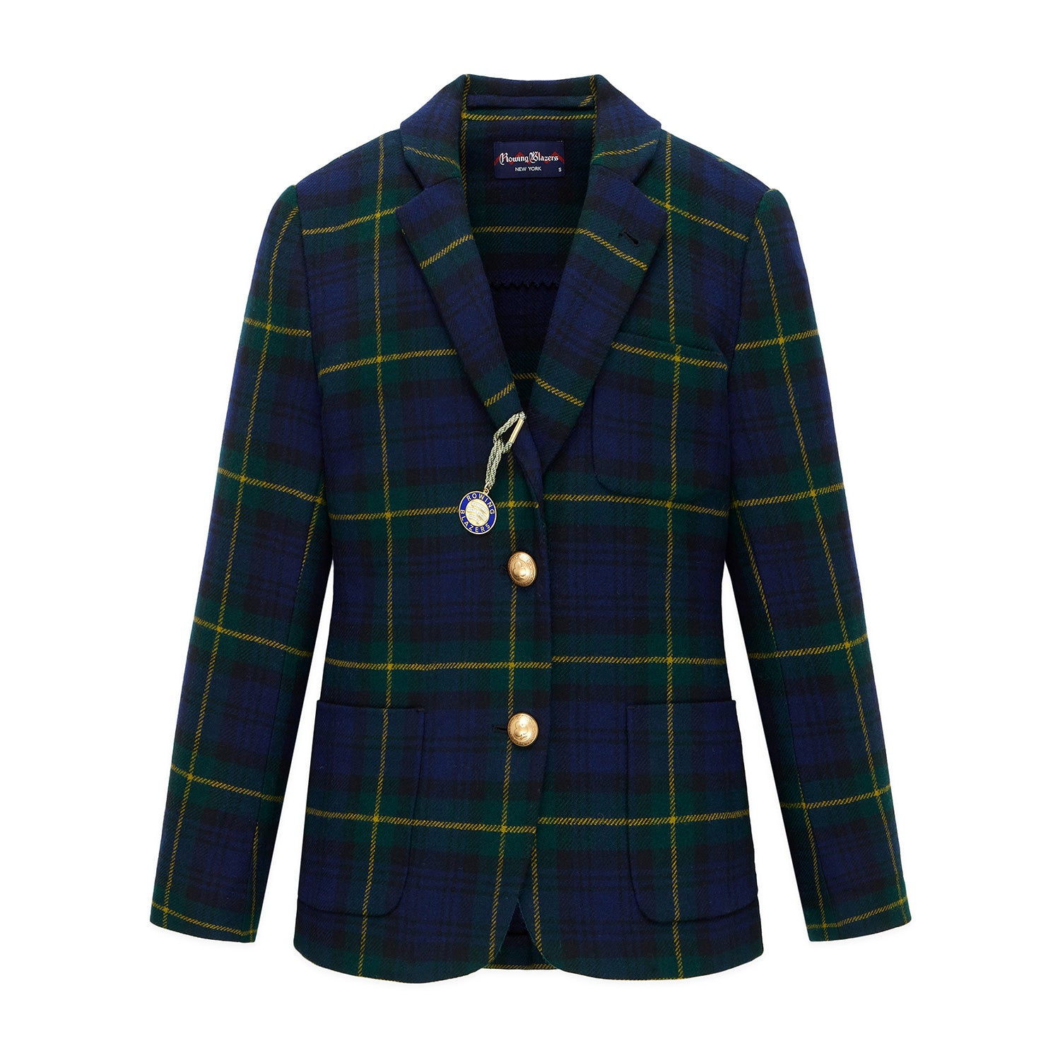 Women's Wool Marge Tartan Blazer Gordon Modern – Rowing Blazers