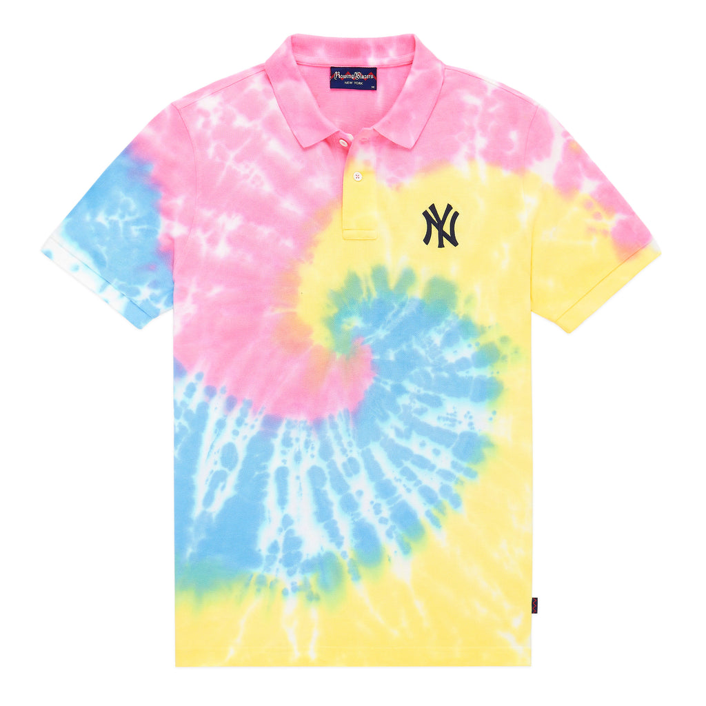 New York Yankees MLB Split Tie-Dye Tee