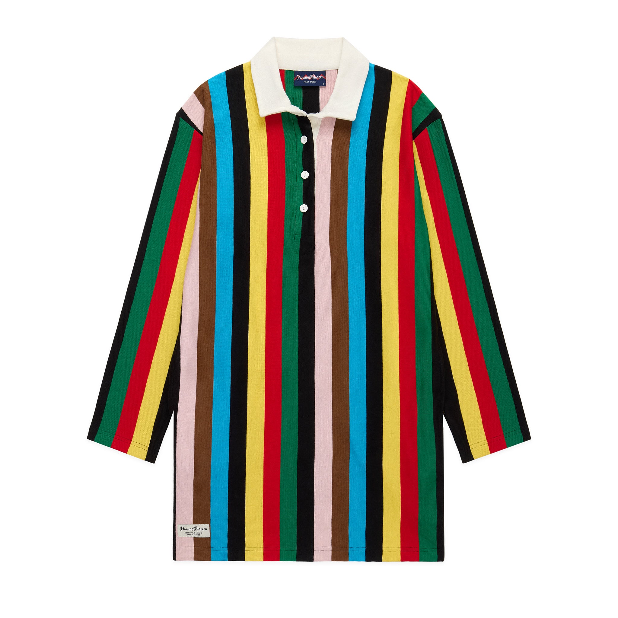 Women's Stripe Rugby Dress Croquet Croquet / XS