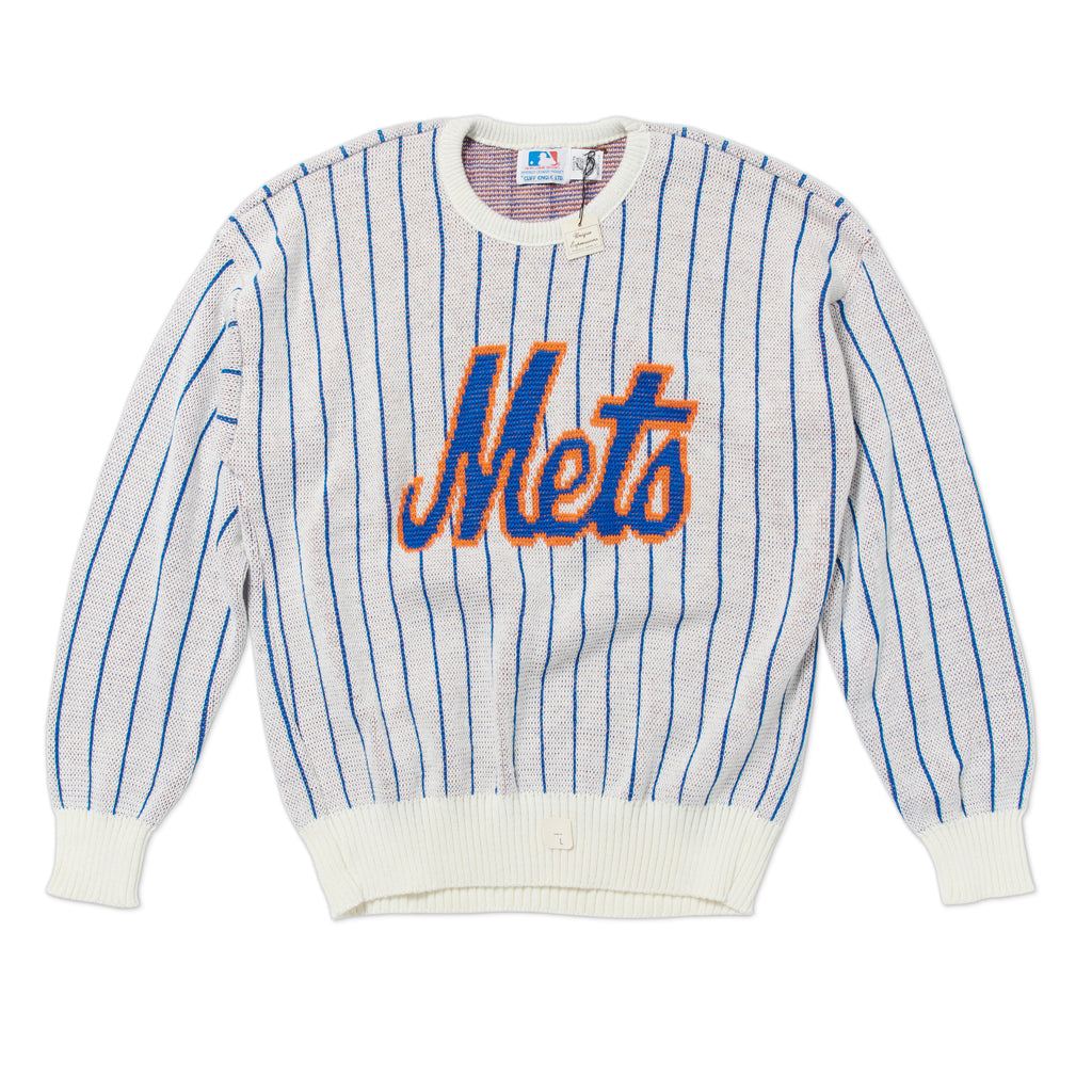 Vintage 80s New York Mets Starter Pinstripe Baseball Jersey