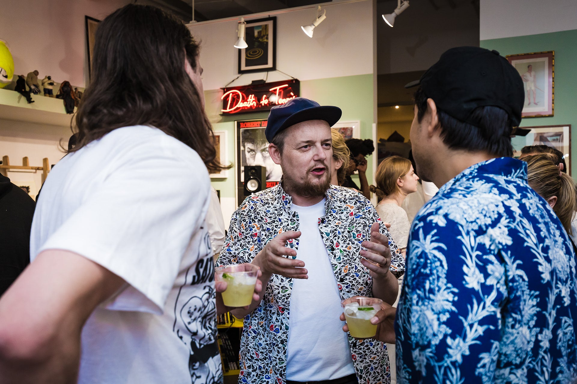 Rowing Blazers Welcomes Death To Tennis (Photos from the party at 161 Grand St. NYC)