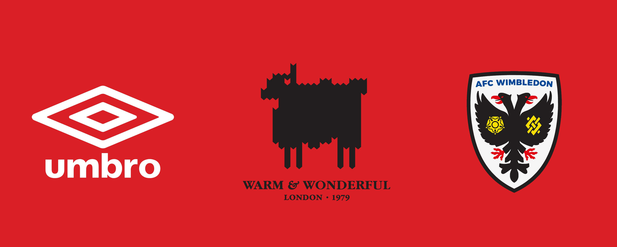 WARM & WONDERFUL X AFC WIMBLEDON “BLACK SHEEP” UMBRO JERSEY