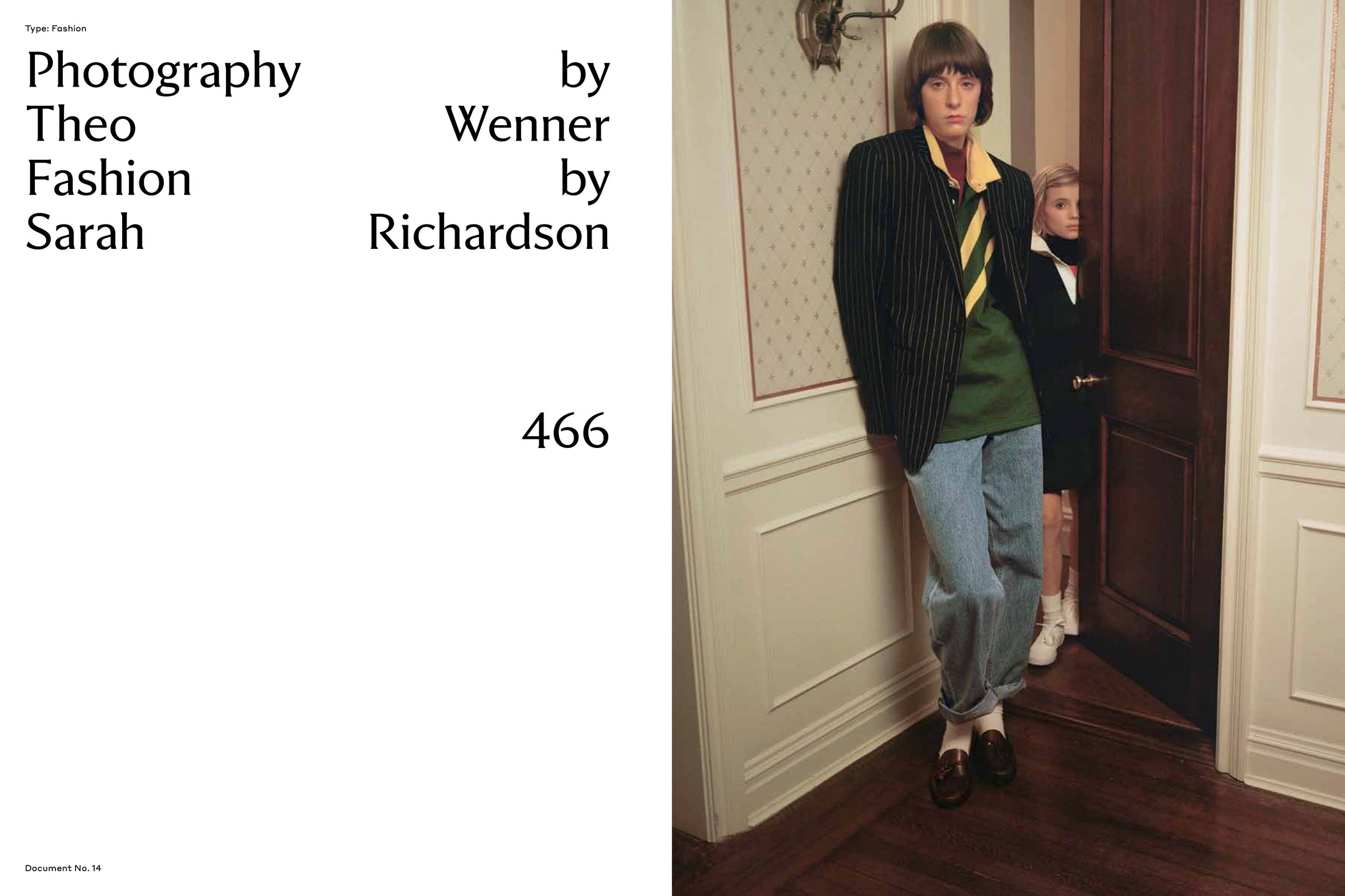 Rowing Blazers in Document Journal (A selection of rugbies styled by Sarah Richardson, photographed by Theo Wenner.)