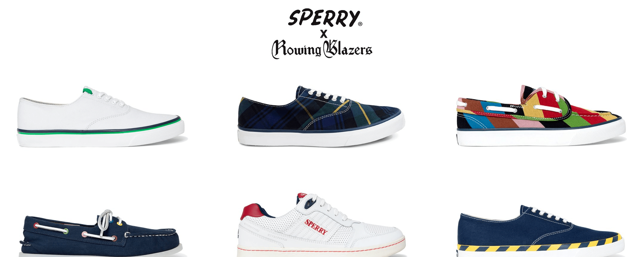 Sperry x Rowing Blazers (Shop Sperry x Rowing Blazers limited edition collaboration)