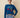 Women's Cotton Ramie Tomato Sweater Blue