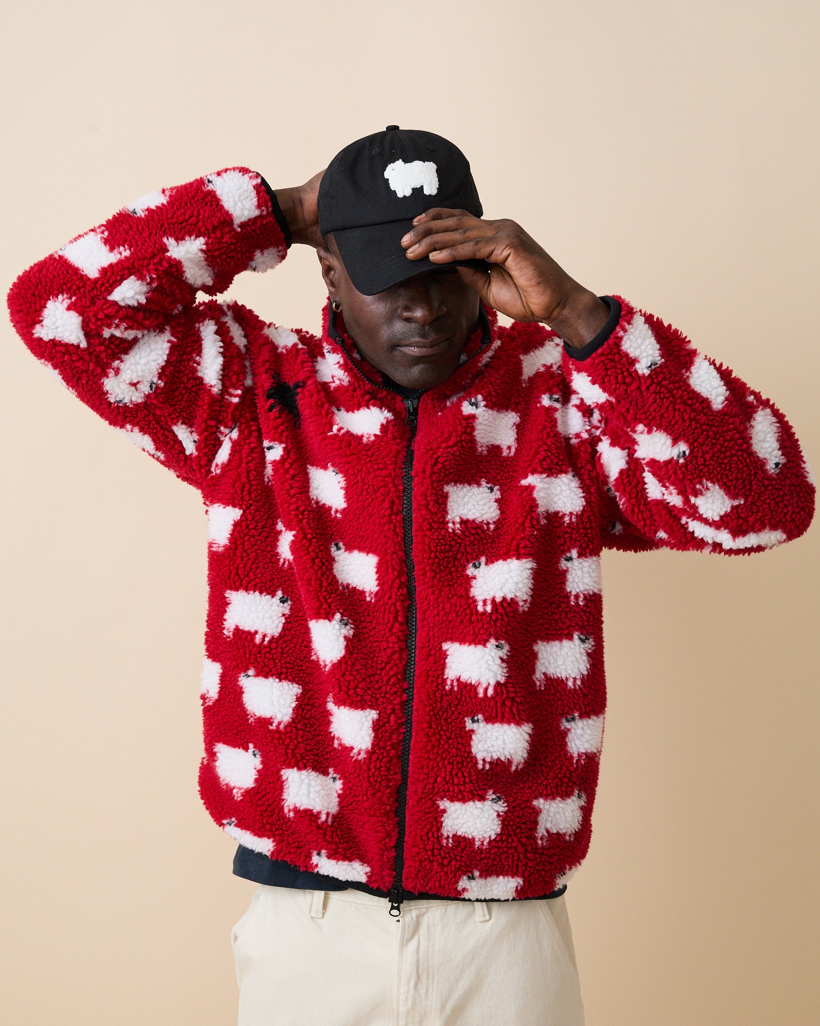 Child Red Rowing Jacket Warm & Wonderful Sheep Sherpa Jacket Diana Red – Rowing Blazers