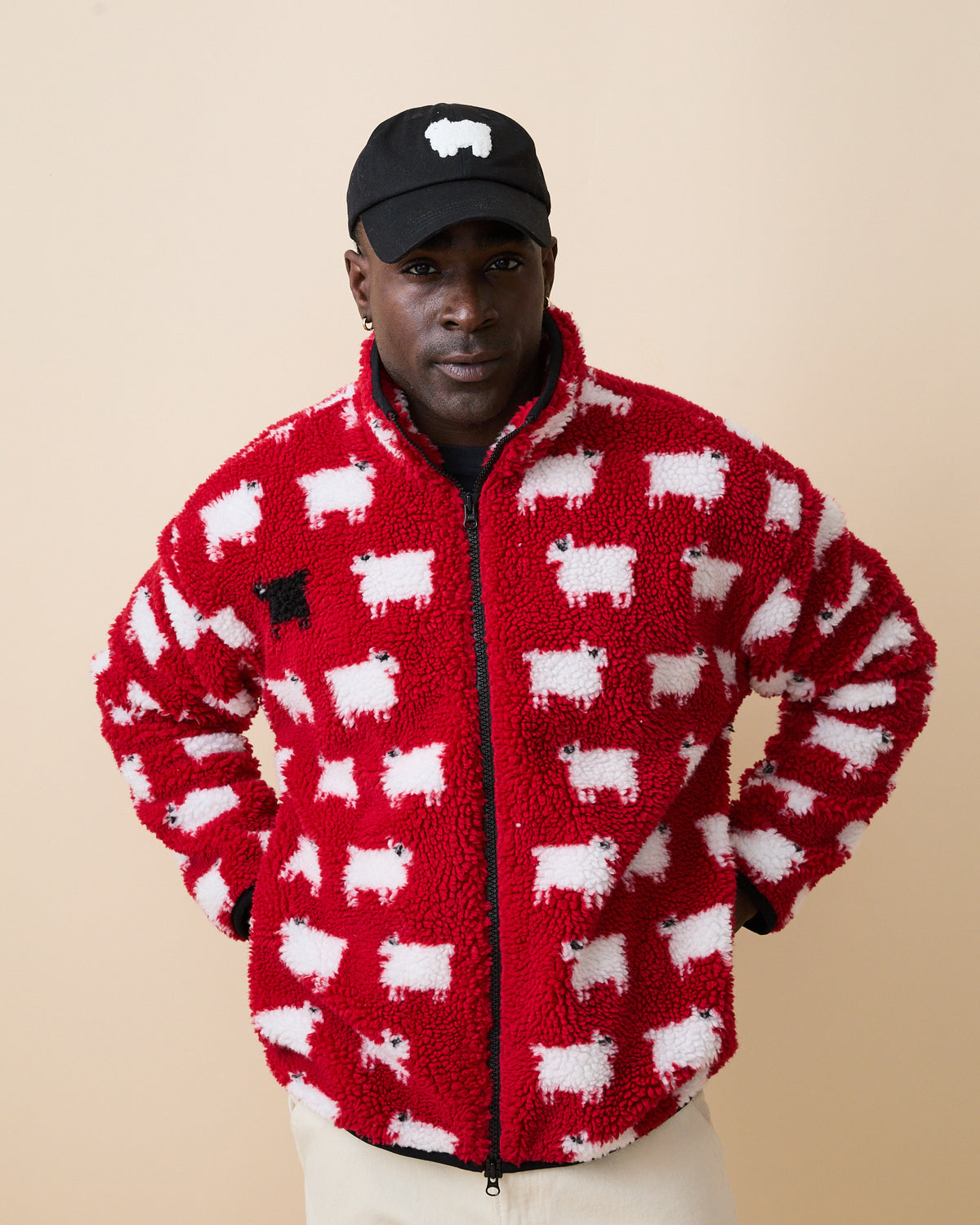 Child Red Rowing Jacket Warm & Wonderful Sheep Sherpa Jacket Diana Red – Rowing Blazers