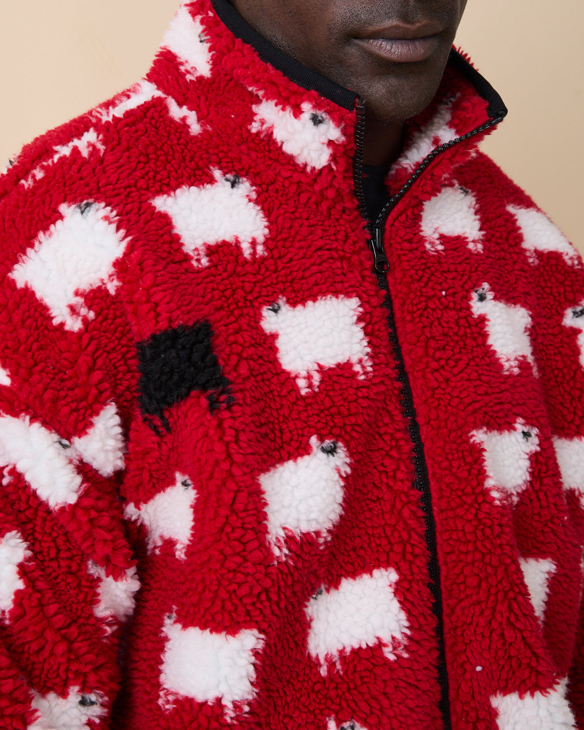Child Red Rowing Jacket Warm & Wonderful Sheep Sherpa Jacket Diana Red – Rowing Blazers