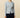 Women's Cable Knit Collared Cardigan Gray