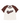 A raglan baseball-style t-shirt, featuring an off-white body and dark brown sleeves, with 'Rowing' printed across the chest in dark brown script over a matching brown graphic shape.
