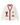 Rowing Blazers Cotton Linen Lobster Cardigan in cream, featuring a red lobster embroidery on the left, a martini glass embroidery on the right, and red trim.