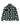 Warm & Wonderful Sheep Sherpa Jacket Green zip-up fleece featuring a repeating pattern of white sheep and one iconic black sheep on the chest.