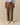 Henry Pleated Wool Herringbone Pant Brown Brown / 40
