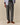 Henry Pleated Wool Herringbone Pant Gray Gray / 40