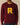 Chenille Patch Cotton Sweater Burgundy Burgundy / XL