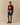 Chenille Patch Cotton Sweater Burgundy Burgundy / XL