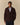 Cotton Fisherman Shawl Cardigan Brown Brown / XL