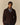Cotton Fisherman Shawl Cardigan Brown Brown / XL