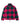 Rowing Blazers Harlequin Classic Sherpa Pink full-zip jacket in a pink and dark green harlequin diamond pattern, featuring brand logo patches on the chest and sleeve.