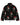 Rowing Blazers x Paddington™ Tuxedo Paddington Classic Sherpa black full-zip jacket featuring an all-over pattern of Paddington Bear wearing a red hat and a tuxedo.