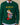 Rowing Blazers x Babar green cashmere crewneck sweater featuring an intarsia knit of Babar the Elephant gardening with the words BABAR jardinier knitted above.