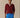 Cotton Contrast Collar Rugby Burgundy Burgundy / XL