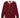 Cotton Contrast Collar Rugby Burgundy