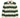 Relaxed Cotton Slub Rugby Sweater Green & White