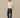Men's Pleated Linen Tapered Pant Navy