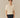 Men's Cotton Silk Sweater Polo Cream