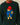 Rowing Blazers x Paddington™ Paddington Cashmere Sweater in dark green, featuring a Paddington bear motif in a blue duffle coat and red hat while holding a jar of marmalade.