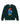 Rowing Blazers x Paddington™ Paddington Cashmere Sweater Green featuring an intarsia knit of Paddington Bear wearing a blue duffle coat and red hat while holding a jar labeled MAAM.