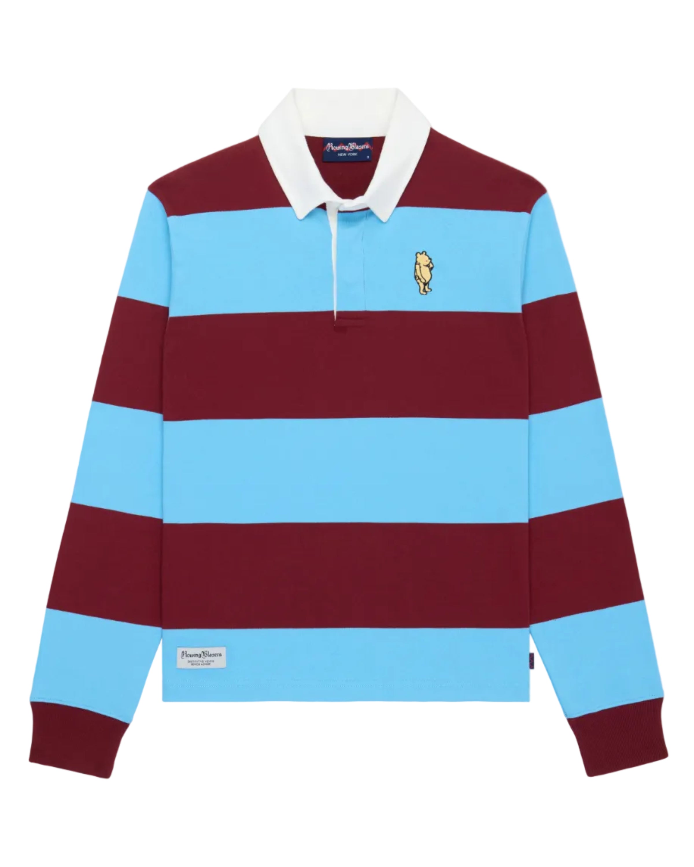 Winnie-the-Pooh Cotton Rugby Blue Multi