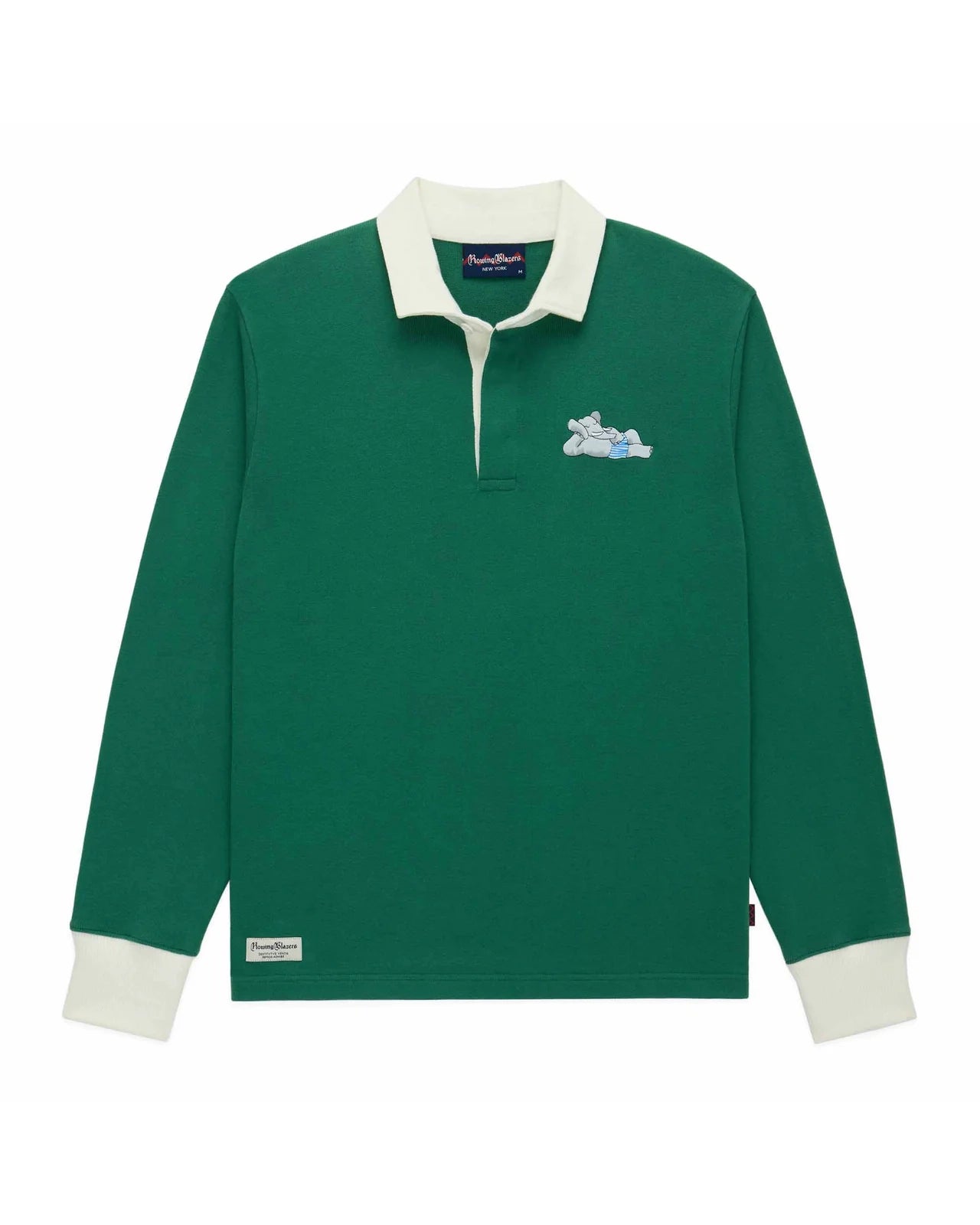 Rowing Rugby Top Babar Cotton Rugby Green – Rowing Blazers