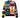 Men's Cashmere Sailing Flag Sweater Multicolor