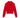 Women's Double Collar Quarter Zip Red