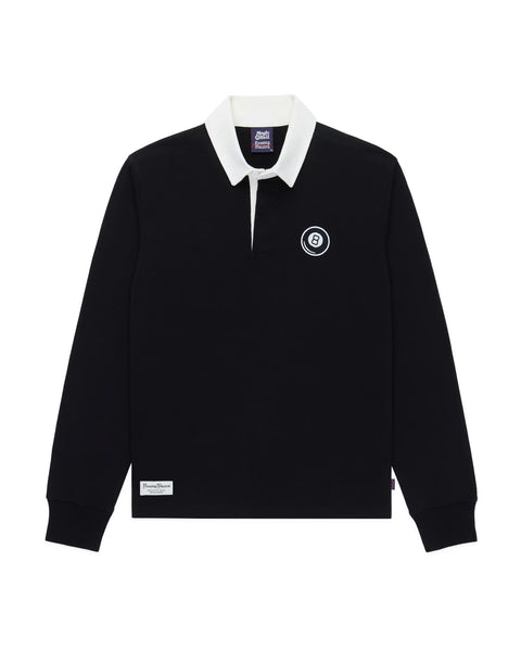Men's Magic 8™ Cotton Rugby Black – Rowing Blazers Men's Magic 8™ Cotton Rugby Black – Rowing Blazers