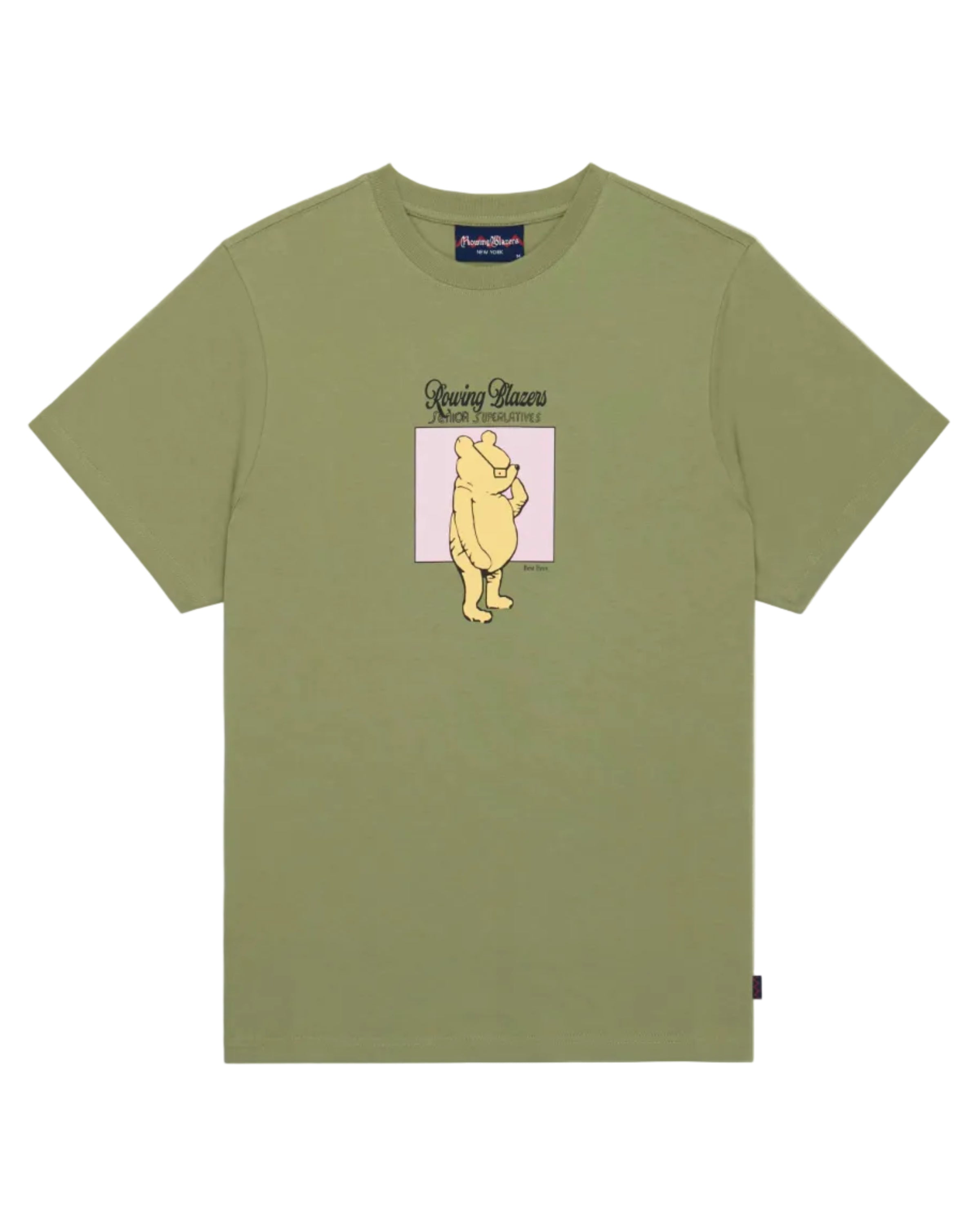 Men's Cotton Pooh Superlative T-Shirt Sage