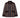 Men's Plaid Oilcloth Coat Dark Brown