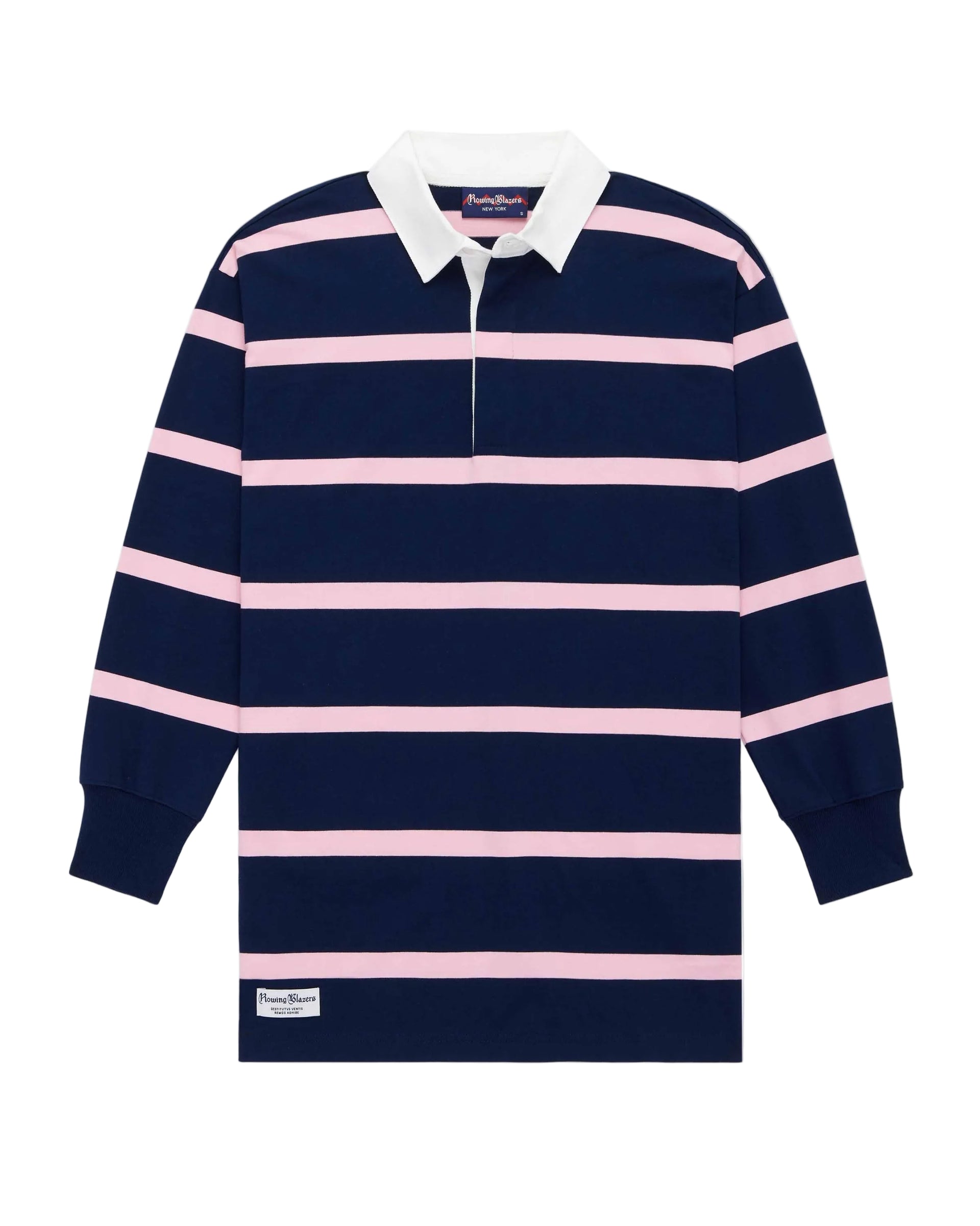 rugby dress women Women's Cotton Stripe Rugby Dress Pink and Navy – Rowing Blazers