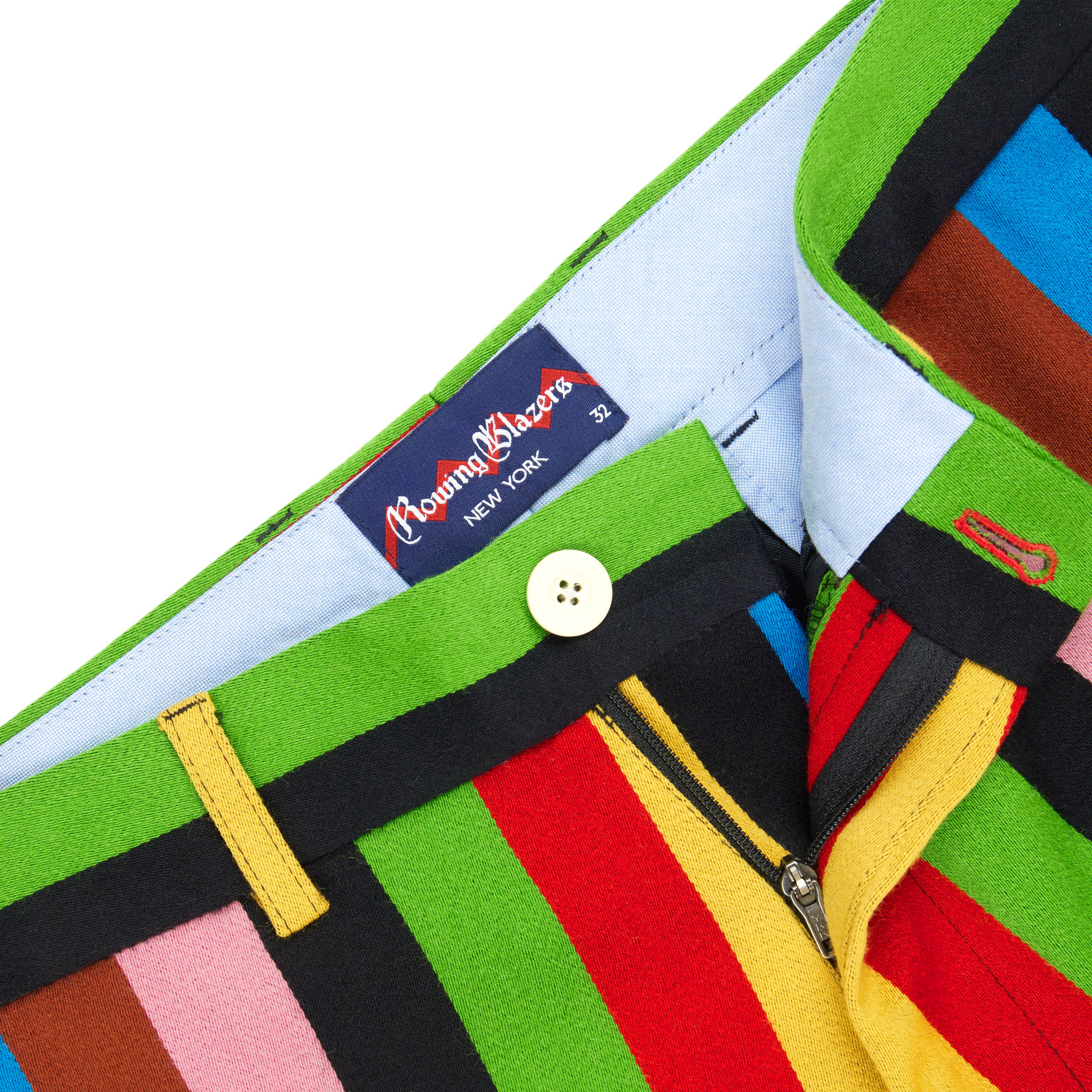 Men's Croquet Stripe Standard Fit Trousers – Rowing Blazers