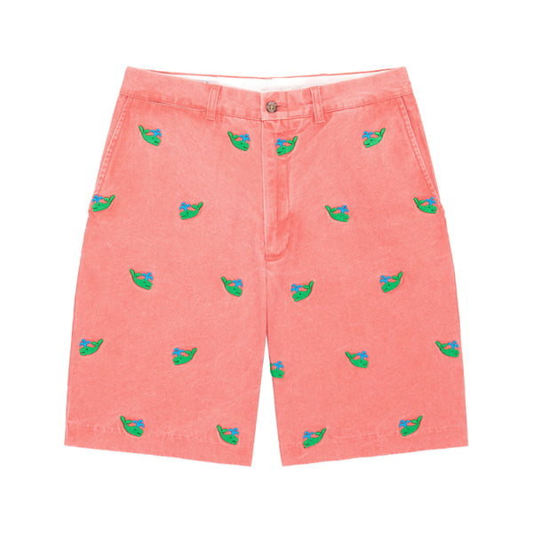 The Original Nantucket Whale Critter-Embroidery Shorts