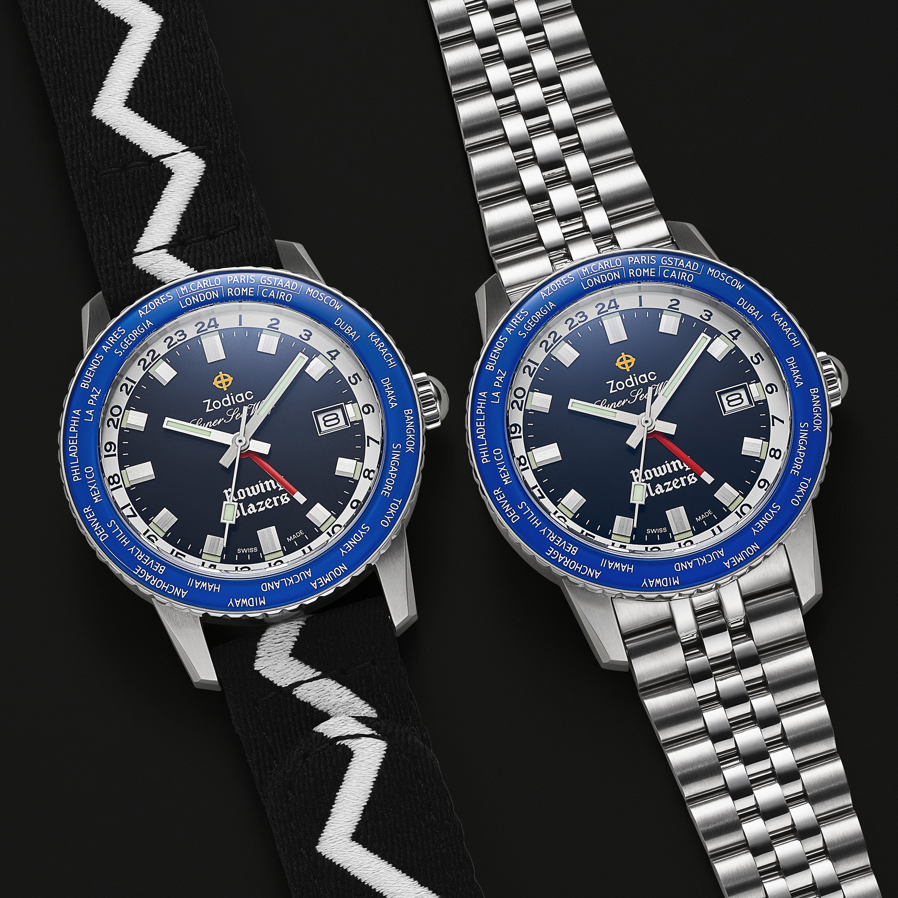 Zodiac x Rowing Blazers Super Sea Wolf World Time GMT