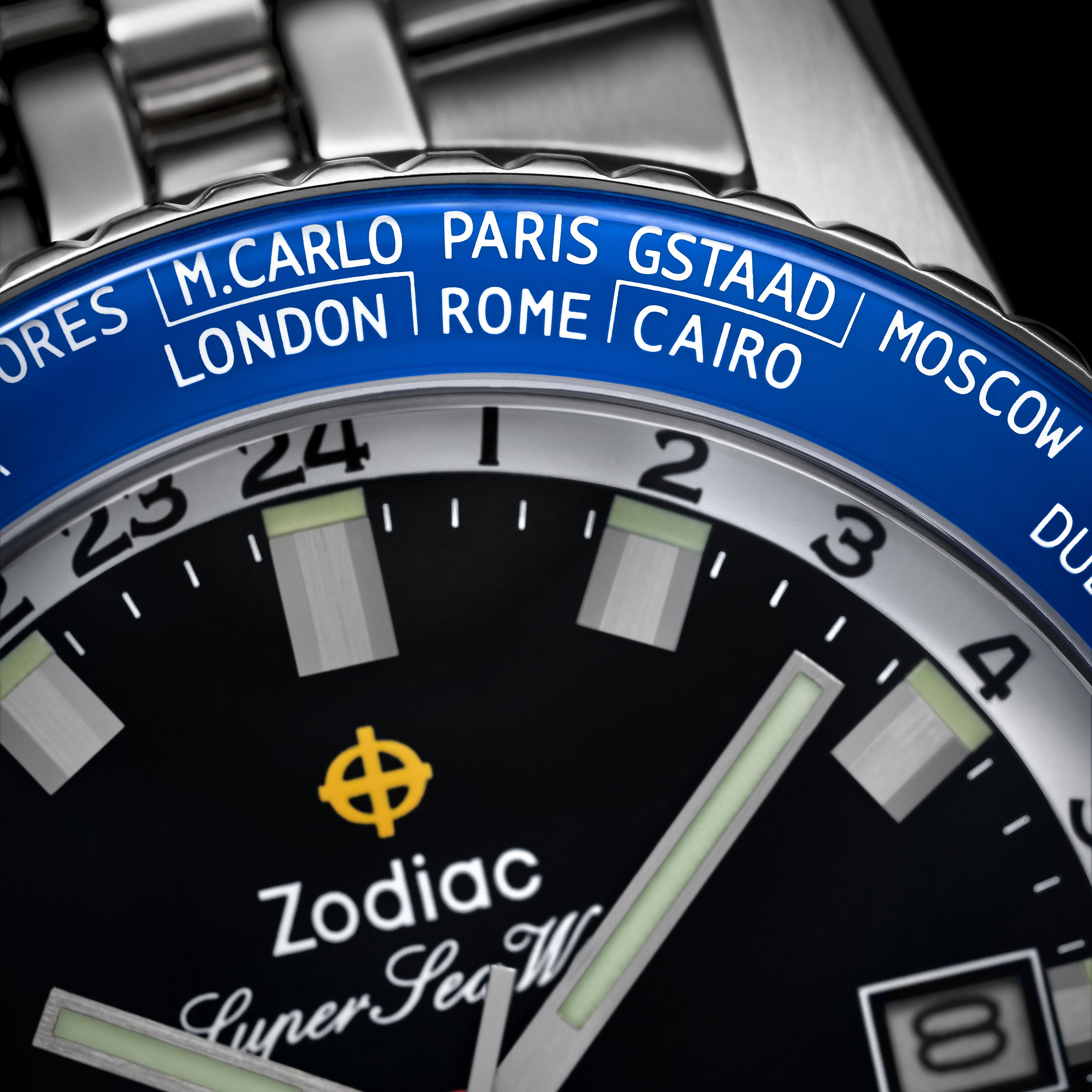 Zodiac x Rowing Blazers Super Sea Wolf World Time GMT