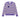 A lavender-colored fitted cotton sweater with a jacquard knit pattern featuring sheep motifs.