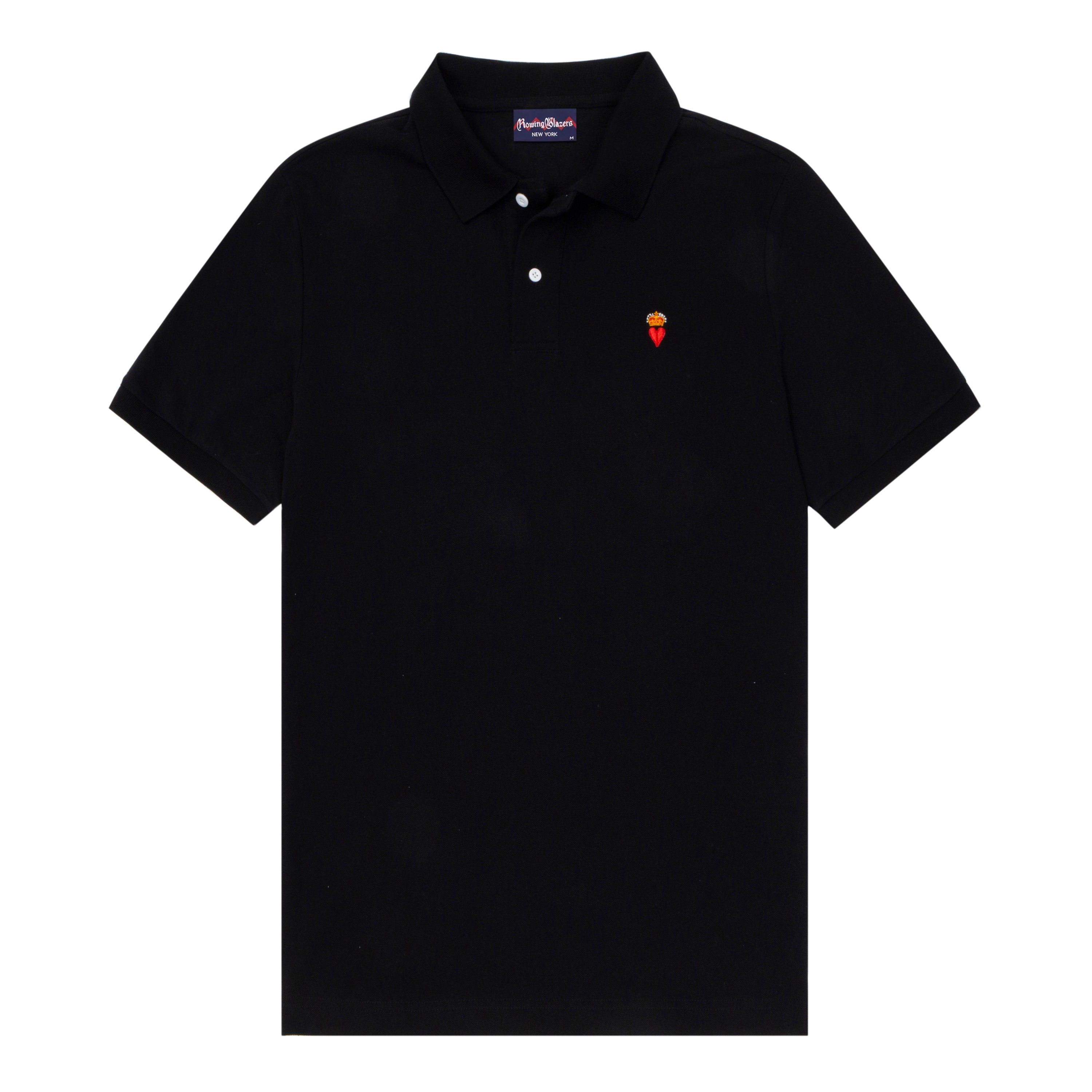Heart Icon Piqué Polo
