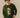 Cotton Linen New Yorker Winnie-the-Pooh Sweater Green